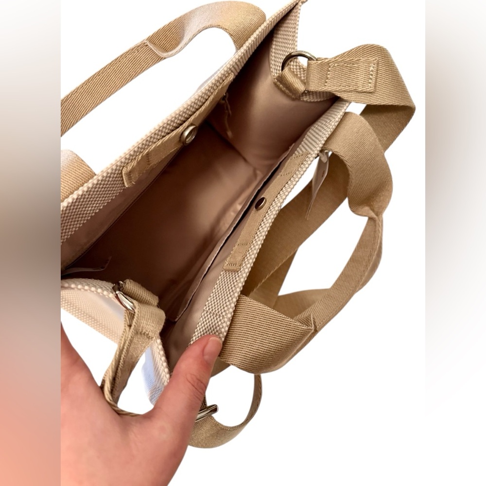 Lululemon Two-Tone Canvas Mini Tote Bag - Picture 13 of 14